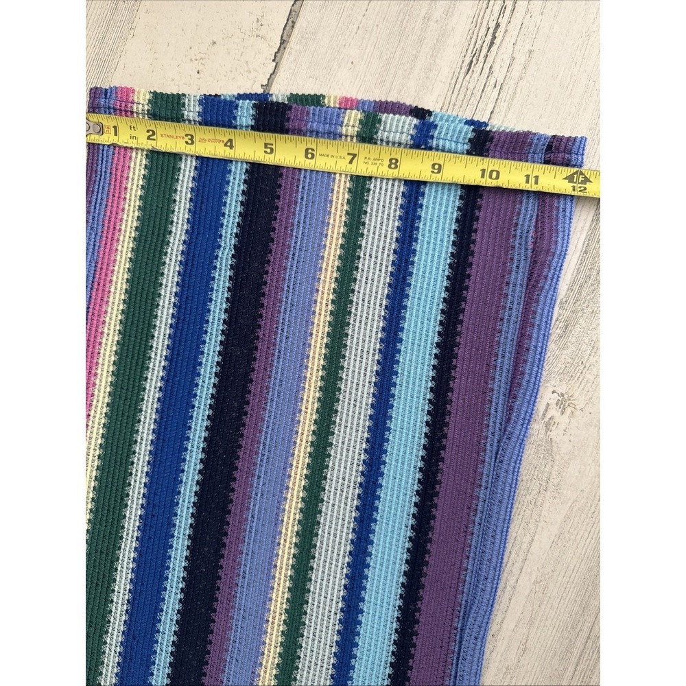 Marina‎ Blu Wide Leg Cover Up Pants Colorful Stripes, Size Medium - Picture 10 of 11